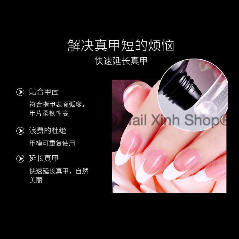 Móng Giả Úp Gel Gum / gel gôm / gel gom  - Gel Gum / gel gôm / gel gom Nối Móng