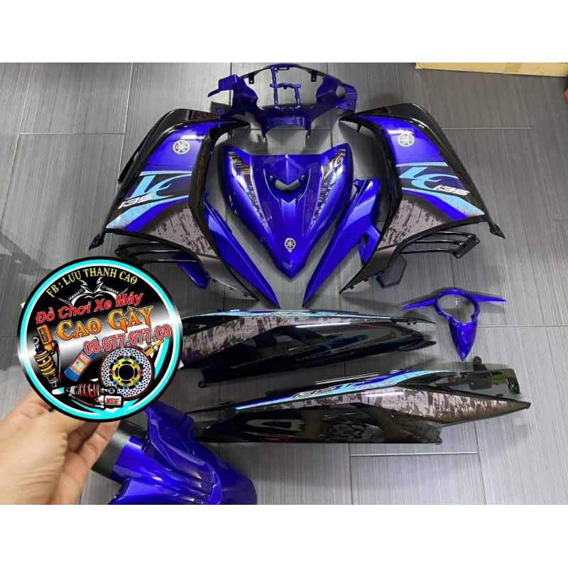 Dàn áo Exciter 135 xanh đen
