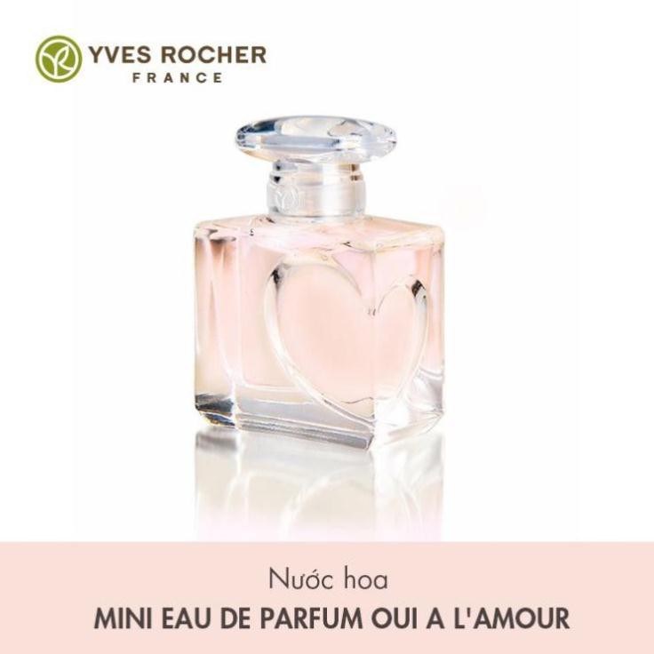 Nước Hoa Yves Rocher Mini EDP Quelques Notes D'amour 5ml (HSD: 31/12/2021) ^