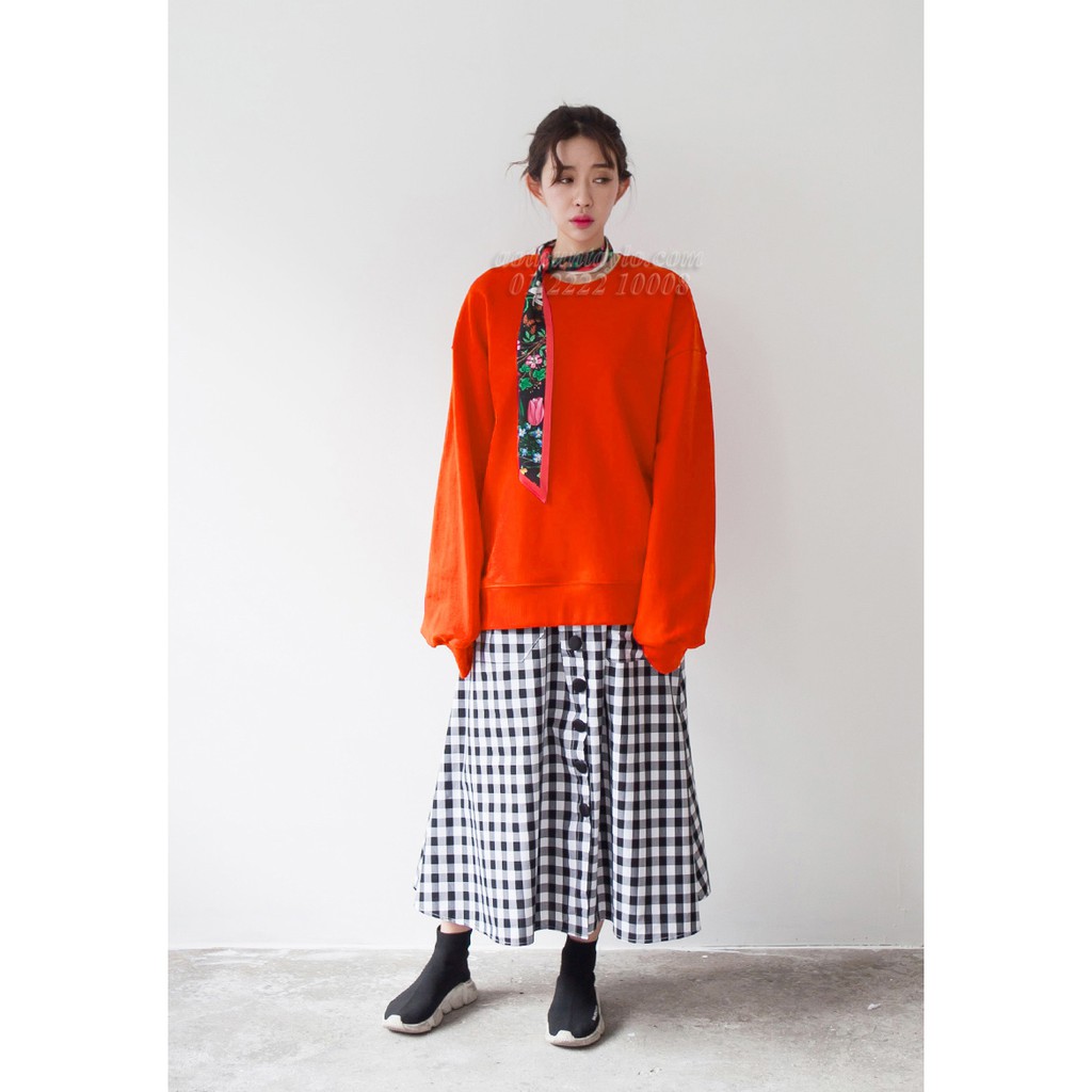 Áo Tay Dài Sweater Màu Trơn x Vải French Terry PLUS Cotton Dày (Korea) | Unisex Streetwear Local Brand Sweater STVR.vn | BigBuy360 - bigbuy360.vn