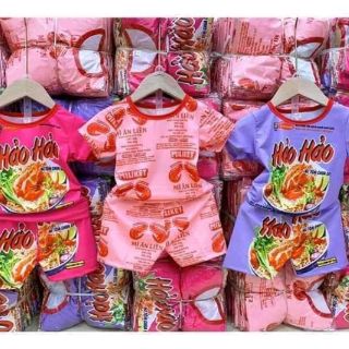 Quần áo mỳ tôm cotton+thun 3D