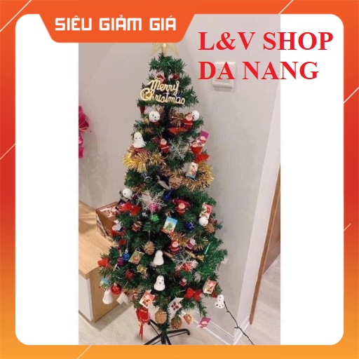 Cây Thông Noel xinh xắn Trang trí cho căn nhà thêm ấm áp Tặng Kèm Phụ Kiện Trang Trí