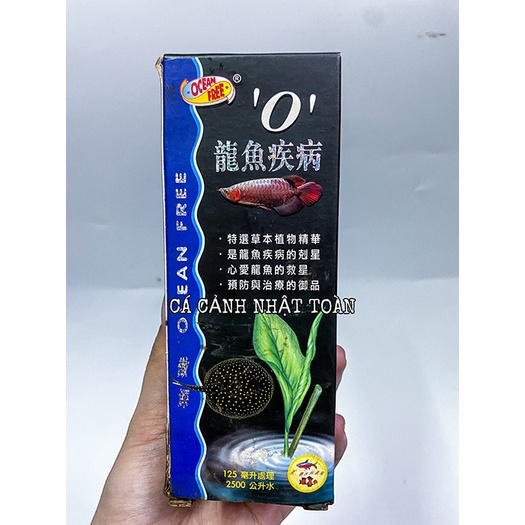 DUNG DỊCH OCEAN FREE SỐ O AROWANA DISEASE CHO CÁ RỒNG 125ML CHIẾT LÁ