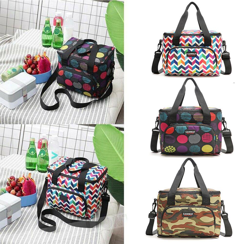 ELEGANT Túi Đựng Hộp Cơm Trưa Hai Lớp Cách Nhiệt Chống Thấm Nước Đa Năng