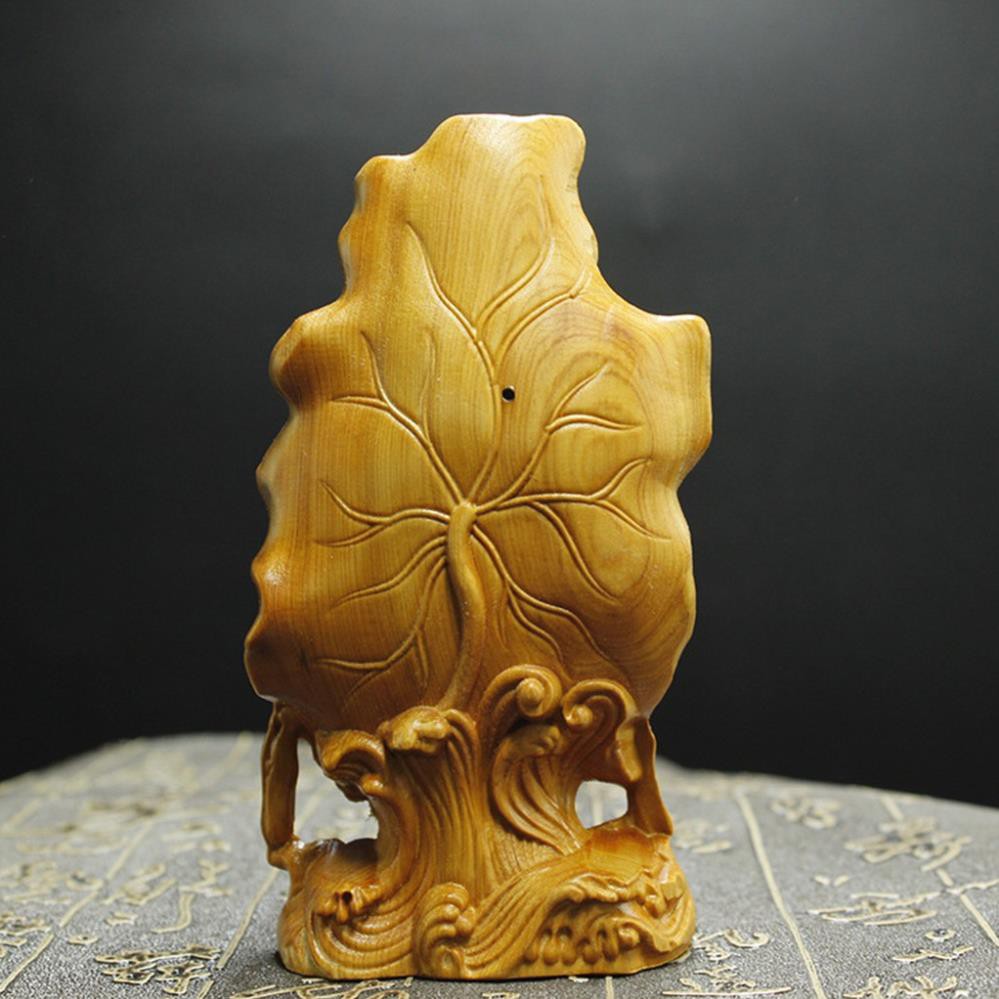 Tượng Phật bà Quan Âm bằng gỗ Hoàng Dương (để trong xe ô tô)
