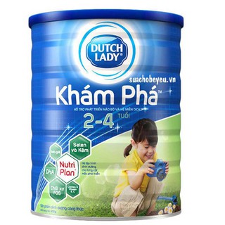 Sữa bột Dutch Lady Cô gái Hà Lan Khám Phá - hộp 900g (dành cho trẻ từ 2-4 tuổi)
