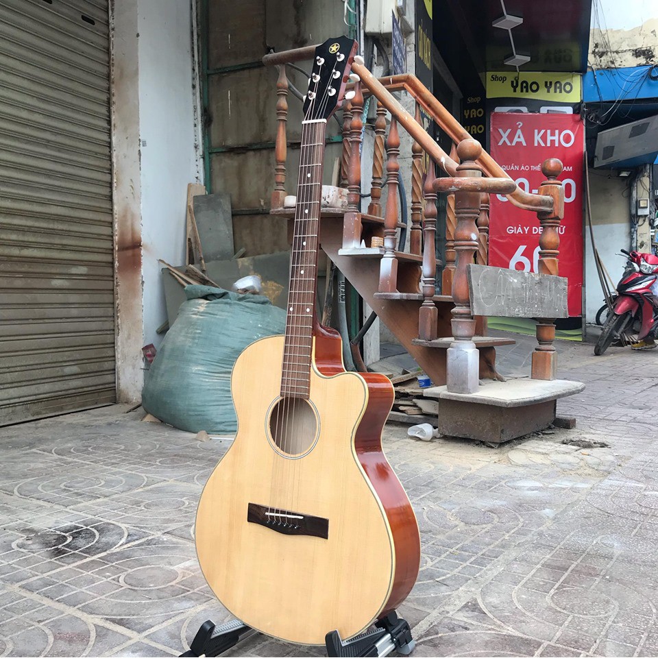 [GÍA HỦY DIỆT]Đàn guitar Việt Nam có ty chỉnh cần sv-750