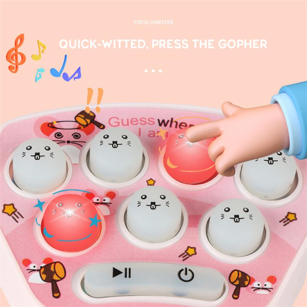 Máy Chơi Game Cầm Tay Mini Có Đèn Và Nhạc Vui Nhộn Cho Bé B6D3