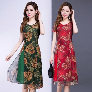 Váy đầm trung niên nữ