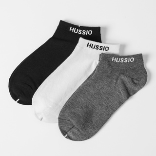 Tất ngắn khử mùi, kháng khuẩn, siêu thoáng mát, chất liệu 100% Cotton thương hiệu HUSSIO