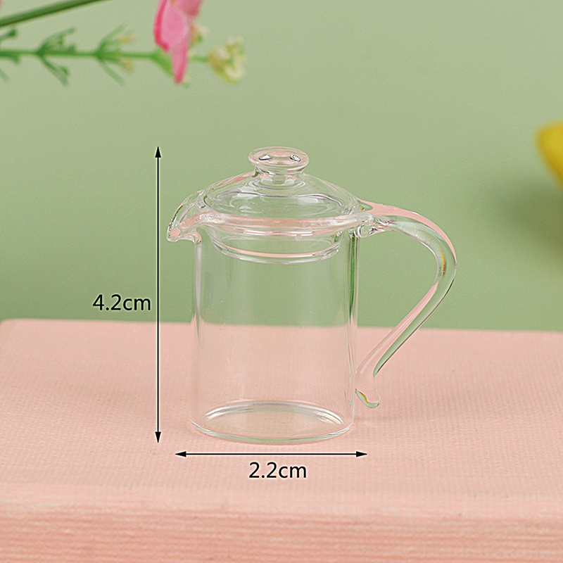 Bộ 2 Ấm Trà Thu Nhỏ Xinh Xắn Dùng Để Trang Trí