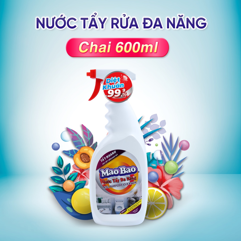 Nước Tẩy Đa Năng Mao Bao 600ml