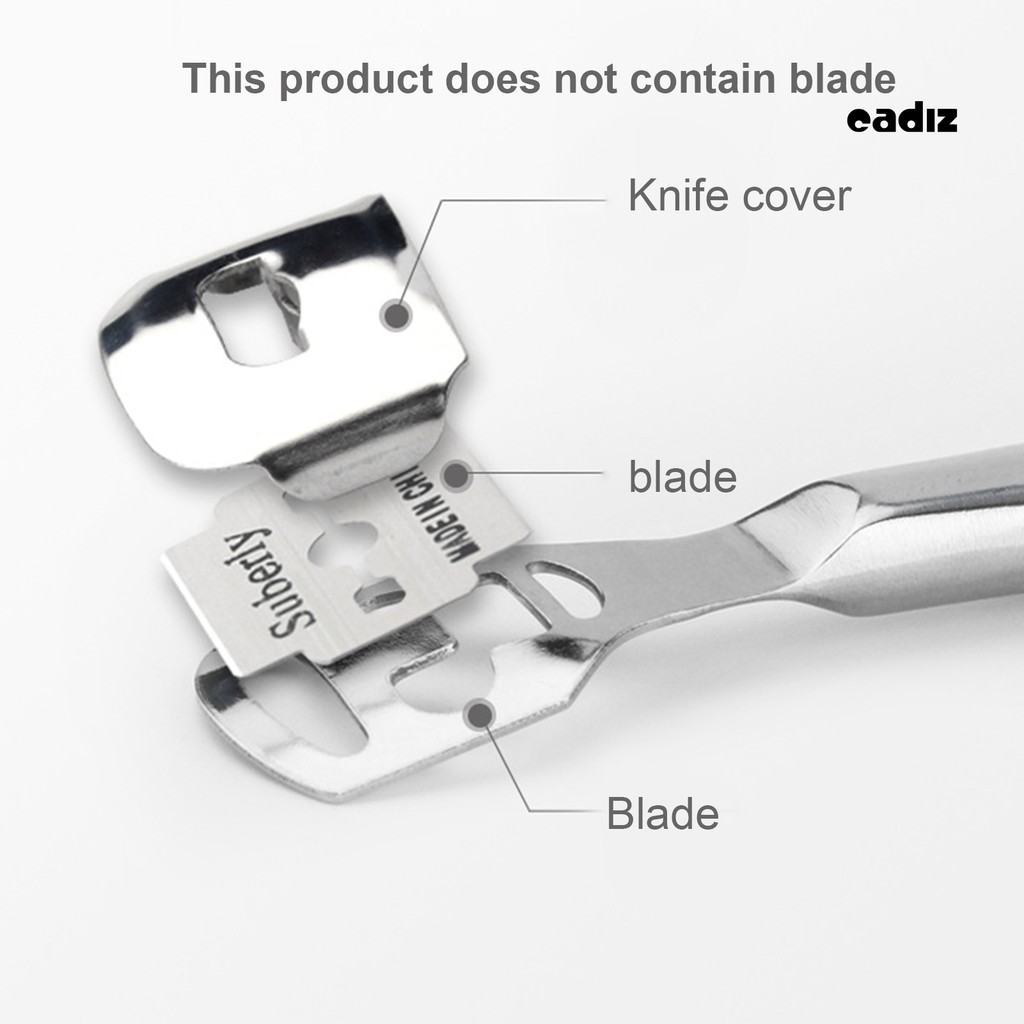 [Hàng mới về] Bộ 100 lưỡi thay thế cho dao cạo tẩy tế bào chết chân