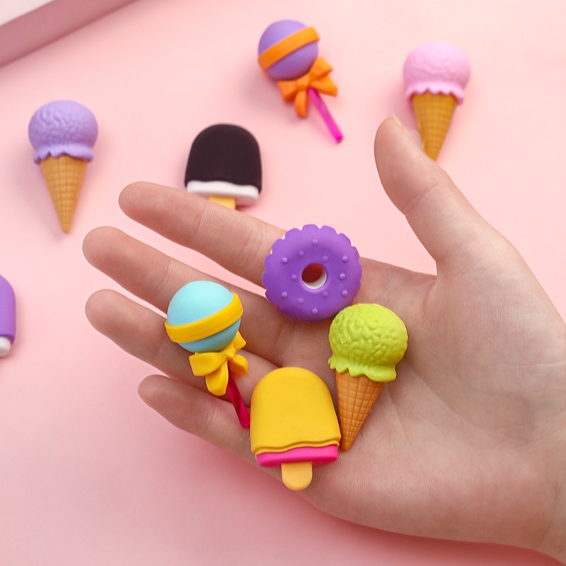 Set 4 Cục Tẩy Hình Kẹo Mút Dễ Thương