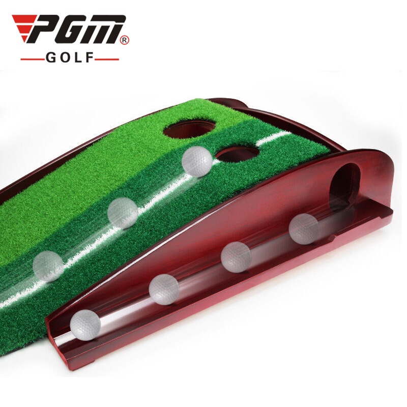 THẢM TẬP PUTTING GỖ-PGM TL001 Pine Wood Golf Putting Trainer