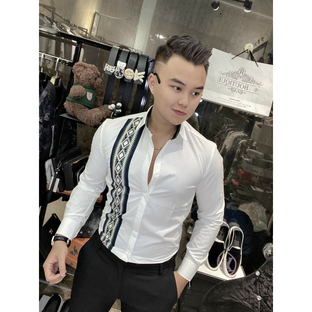 ÁO SƠ MI NAM CỰC CHẤT NHIỀU HỌA TIẾT NHIỀU MẪU