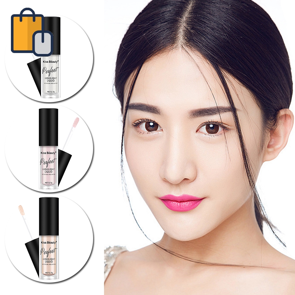 (Hàng Mới Về) Kem Bắt Sáng Dạng Lỏng Trang Điểm Tạo Khối Quyến Rũ