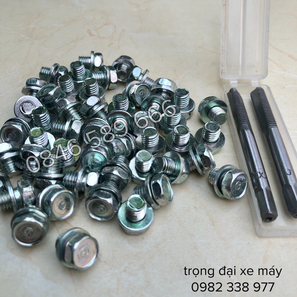 50 ốc 7ly hộp xích kèm bộ taro 7