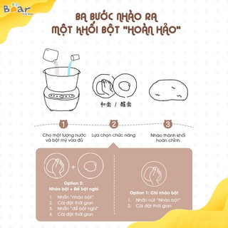 [Hàng có sẵn] Máy Nhào Bột, Máy Trộn Bột 5L Chính Hãng Bear
