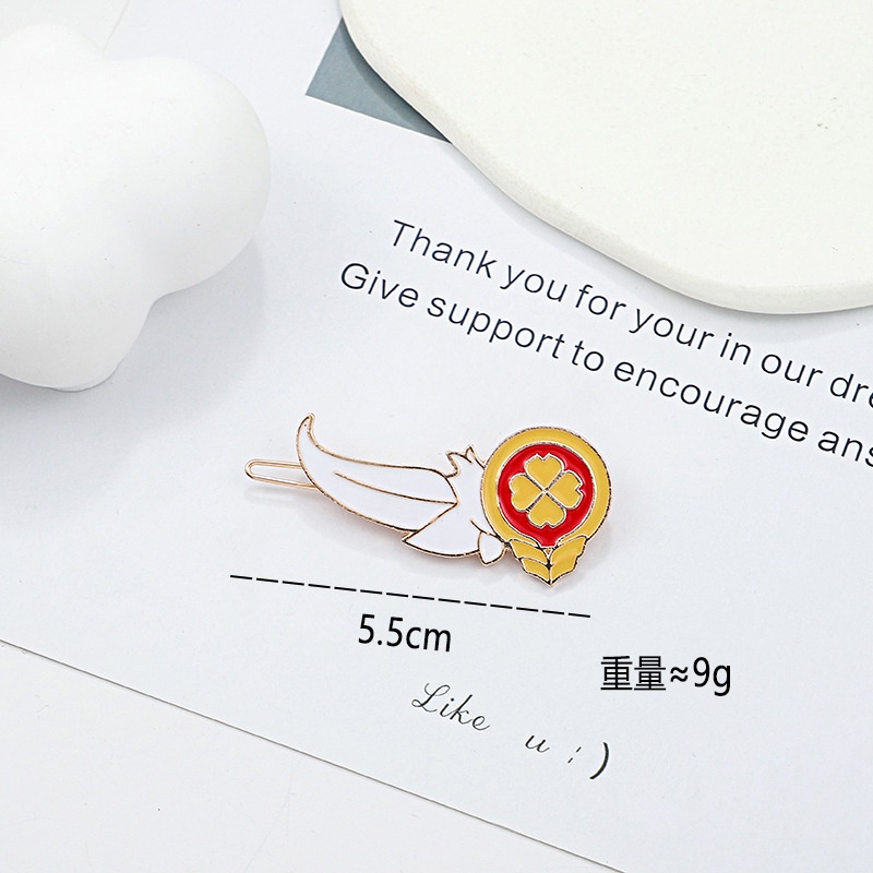 Kẹp tóc hình kéo dễ thương phong cách Hàn Quốc