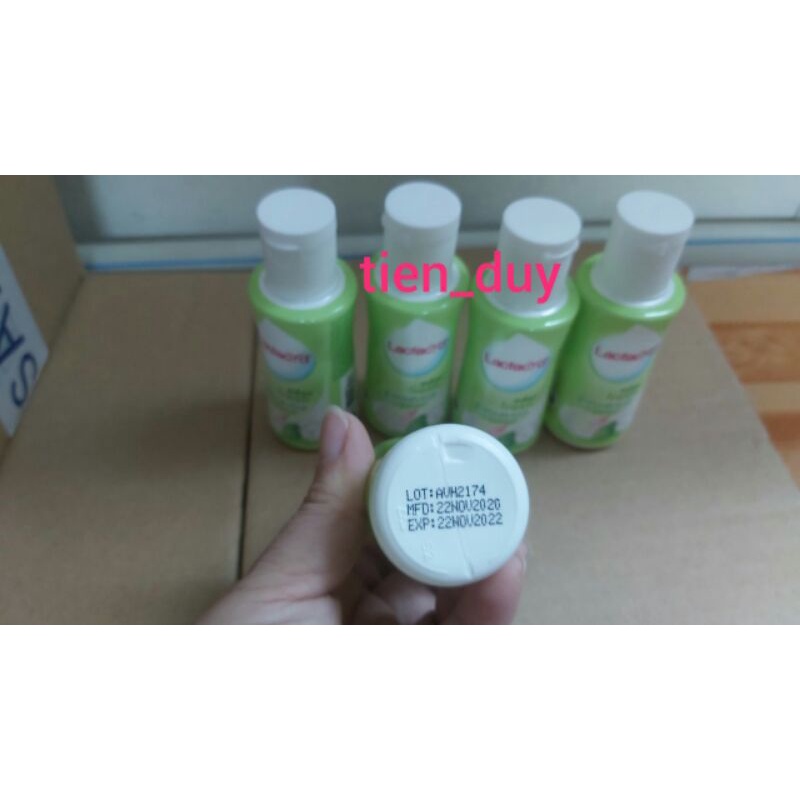 Dung Dịch Vệ Sinh Lactacyd 60ml Lá Trầu Không&amp; Nước Hoa Hồng