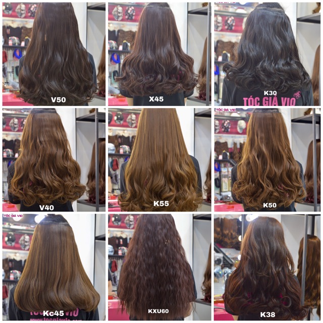 [ CAO CẤP ] TÓC KẸP FULL MẪU SIÊU DÀY TỪ 200-220G