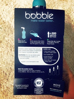 Lọc nước chai nhựa Bobble - 710ml