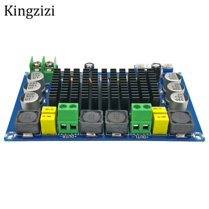 Bảng mạch khuếch đại kỹ thuật số công suất cao kênh kép XH-M569 2018 với bộ tiền khuếch đại hai chip TPA3116D2 150W*2