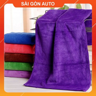 Khăn lau xe - khăn lau xe ô tô microfiber mềm mịn, siêu thấm hút