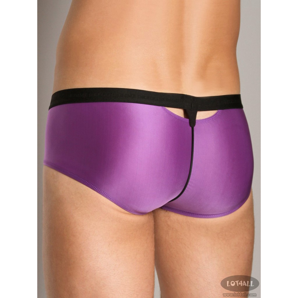 [CHÍNH HÃNG] Quần lót nam Gregg Homme PerfekBum Butt Outliner Square Cut Purple