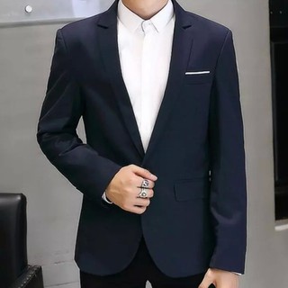 [Sale 50%] Áo vest nam phong cách hàn quốc dáng ôm body màu Xanh đen