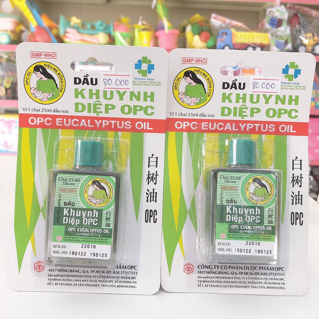 Dầu Khuynh Diệp OPC chai 25ml