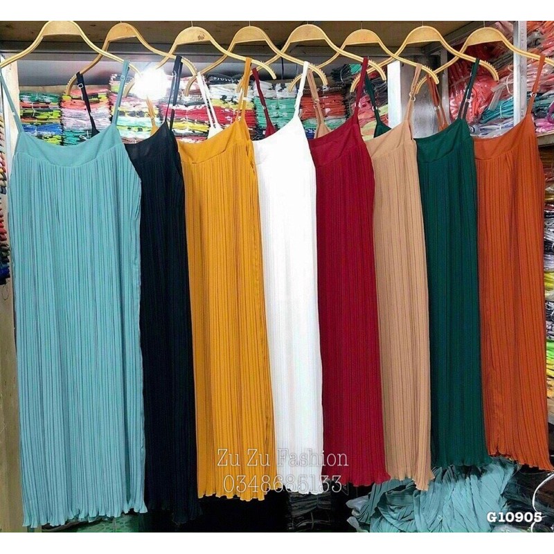Đầm 2S xếp li