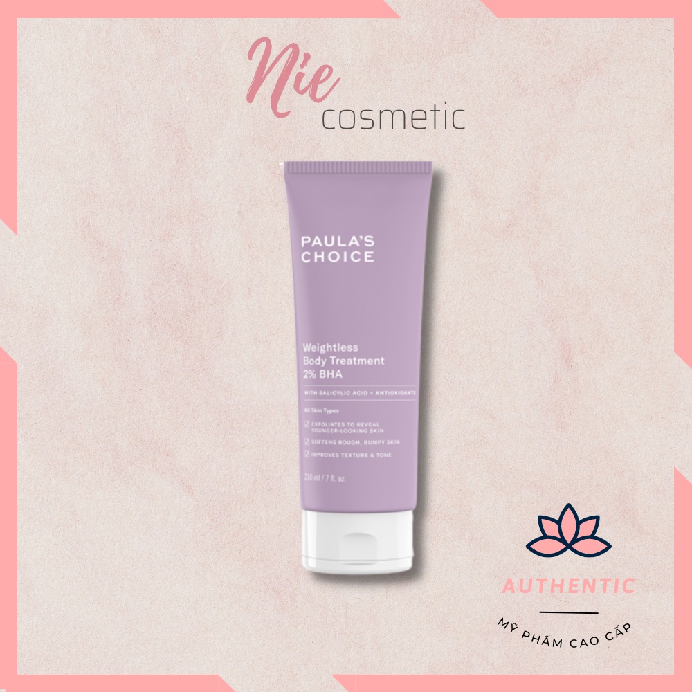 Kem dưỡng thể Lotion BHA 2%