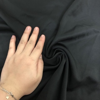1 mét vải satin phi lụa 2 màu đen / xanh đen khổ 1m6 hàng công ty