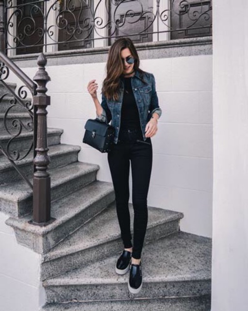 [Hàng VNXK] Quần bò Skiny đen trơn A_SOS VNXK [Ảnh thật] | BigBuy360 - bigbuy360.vn