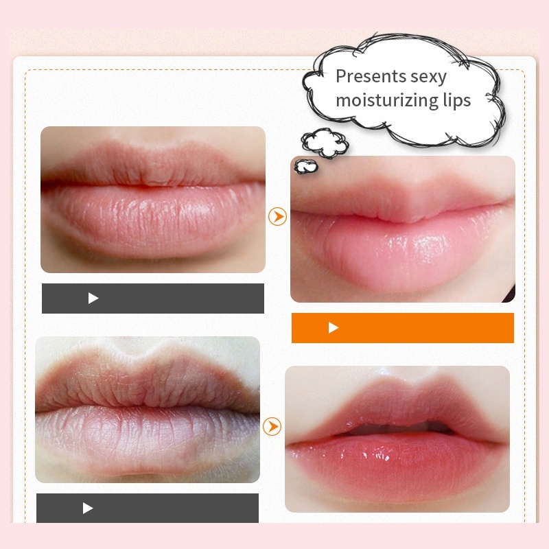 Mặt Nạ Môi Chiết Xuất Trái Cây Collagen Dưỡng Ẩm Làm Mờ Nếp Nhăn Và Làm Sáng Màu Môi 2022