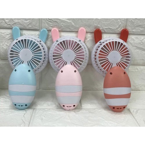 Quạt mini siêu mát có đèn led hình ong