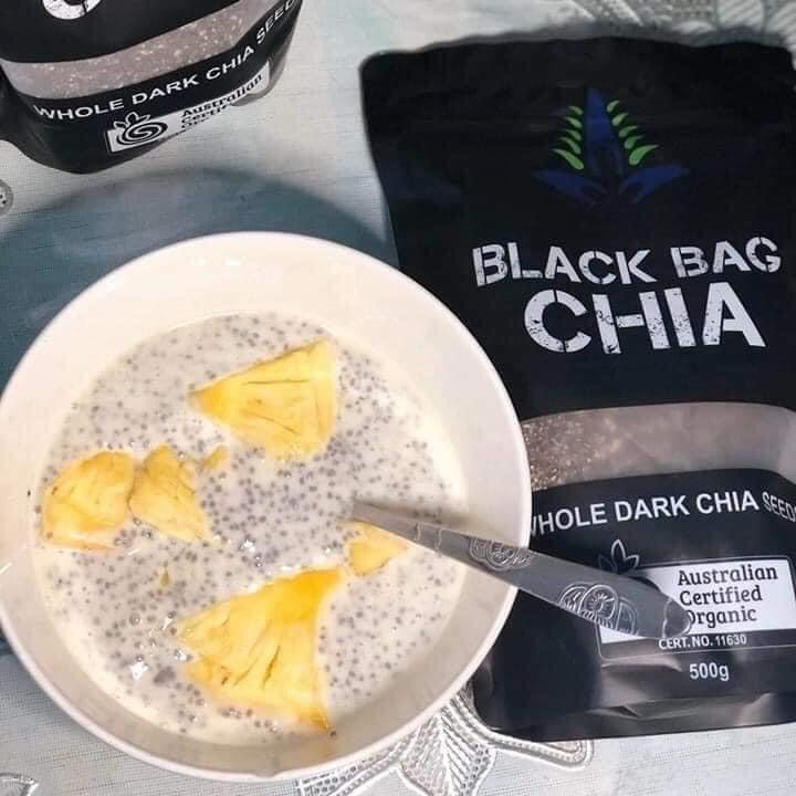 Hạt chia đen Black Bag 500g Úc