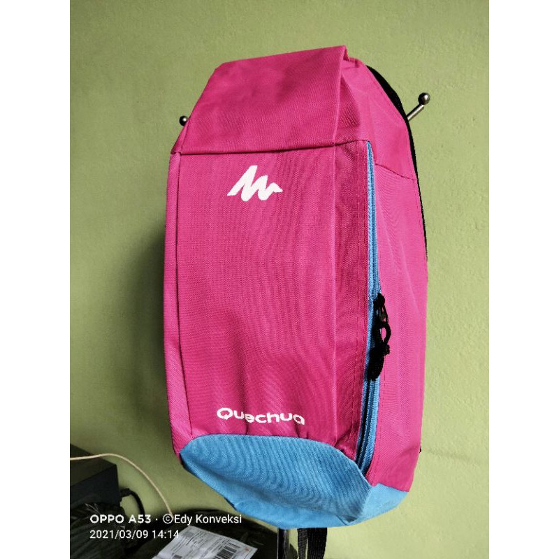 QUECHUA Ba Lô Thể Thao Arpenaz 10l Màu Hồng