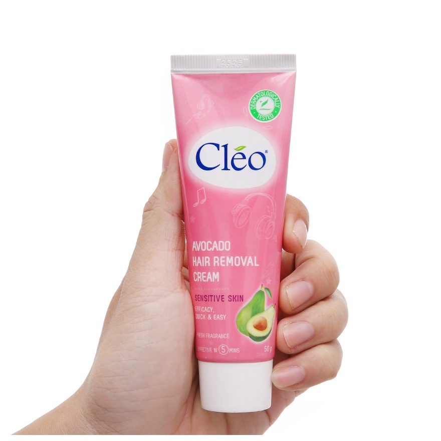 Kem Tẩy lông cho da nhạy cảm CLEO Sensitive Skin 50g