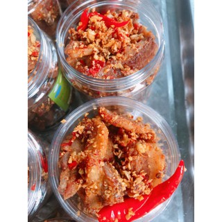 Tóp Mỡ Cháy Tỏi Ớt Anh Da Đen