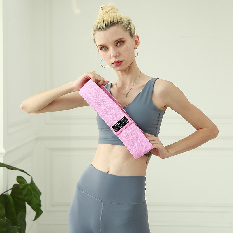 (Bộ 3 Dây) Dây Mini Band Đàn Hồi Kháng Lực Tập Mông Chân Đùi Hip Resistance Band - Tặng Túi Đựng