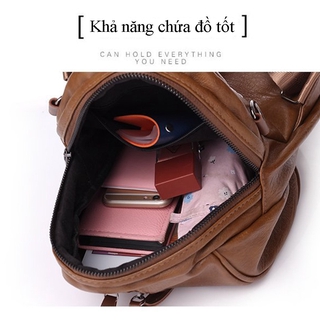 [ MỚI ] Balo Nữ Kiêm Túi Đeo Vai ( Thời Trang - Cá Tính )