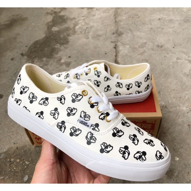 Giày vans mickey dành cho cả nam và nữ, hàng siêu đẹp (hàng full box)