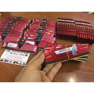 Ram DDR4/2400 4G gskill và adata tản thép đỏ đẹp xịn sò