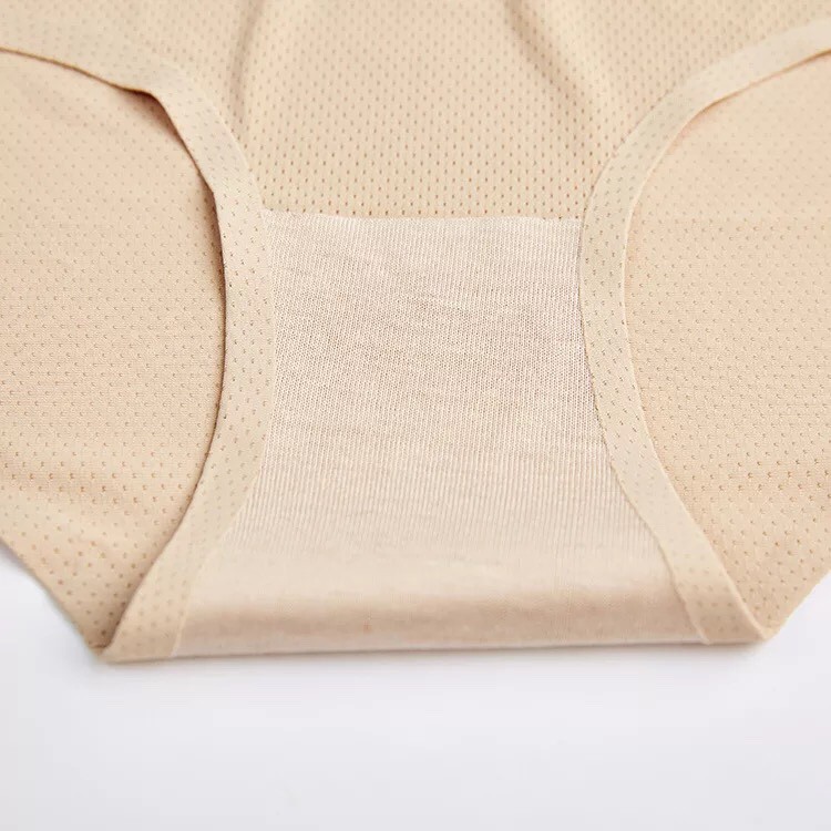 Quần lót đúc su trơn/quần lót đúc su thông hơi thoáng mát