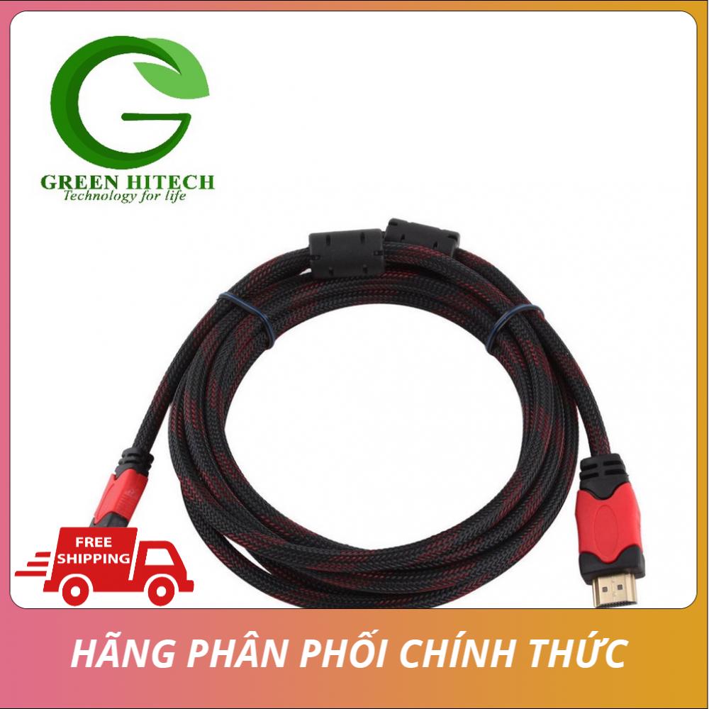 DÂY CÁP HDMI 5M TRÒN LƯỚI - BH 3 tháng