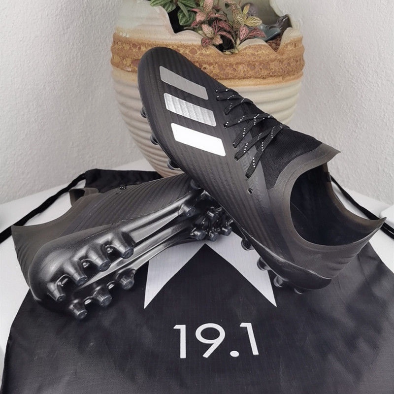 Giày bóng đá Messi phiên bản giới hạn low-top X19.1 đinh gãy nam ag đinh dài TF đinh ngắn nữ màu mận chín trang web chín