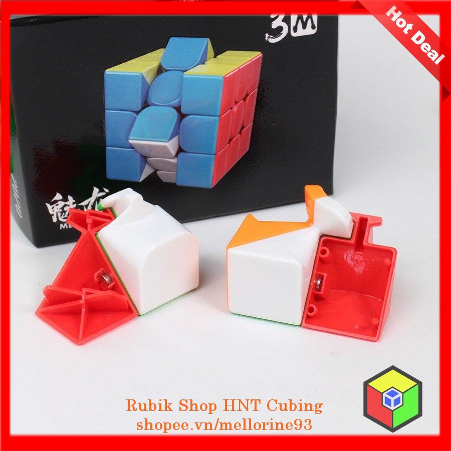 Đồ Chơi Rubik 3x3 MoYu Meilong 3M (Có Sẵn Nam Châm) Meilong 3 M - Khối Lập Phương Rubic 3 Tầng